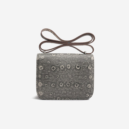 Siamese Crocodile Skin Lizard Pattern Luxury Genuine Leather Women's Bag Rhinestone Buckle Side Bag Crossbody Bag