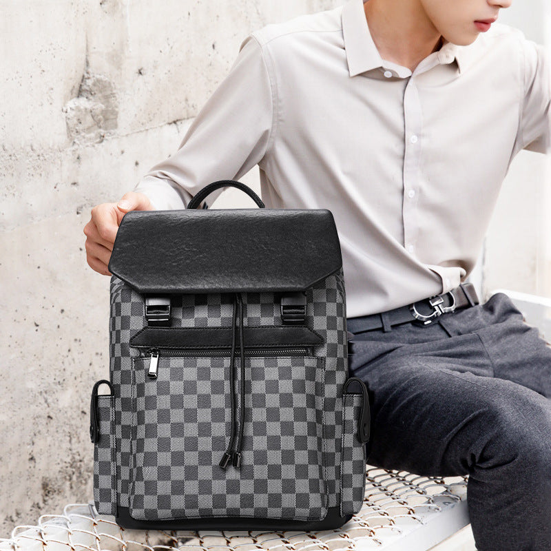 Men's backpack fashion large capacity computer bag travel bag backpack 
