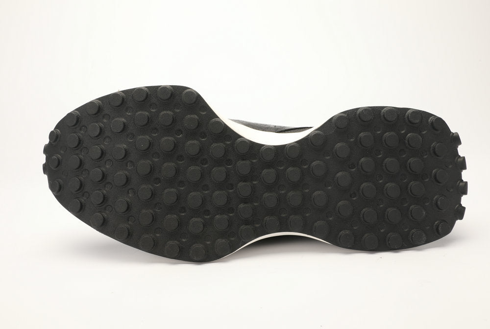 Ostrich leather men's shoes genuine leather wear-resistant anti-slip fashion sports casual shoes 