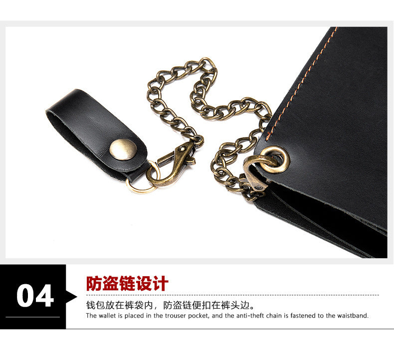 Men's short wallet genuine cowhide leather aluminum alloy automatic pop-up card bag RFID anti-theft brush wallet for men 