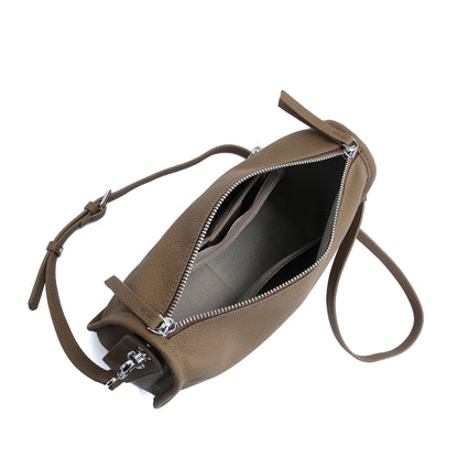Cowhide women's bag, armpit bag, large capacity shoulder bag, crossbody bag, goes with anything