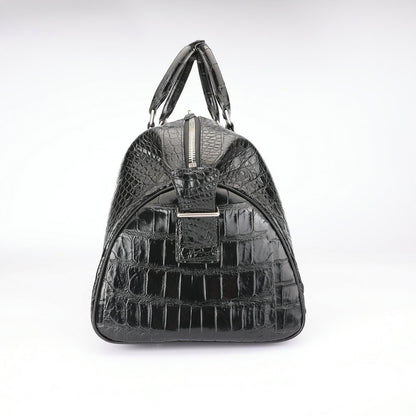 Crocodile Belly Skin Unisex Genuine Leather Travel Bag Luxury Travel Business Luggage Bag Super Large Capacity Handbag Handbag 