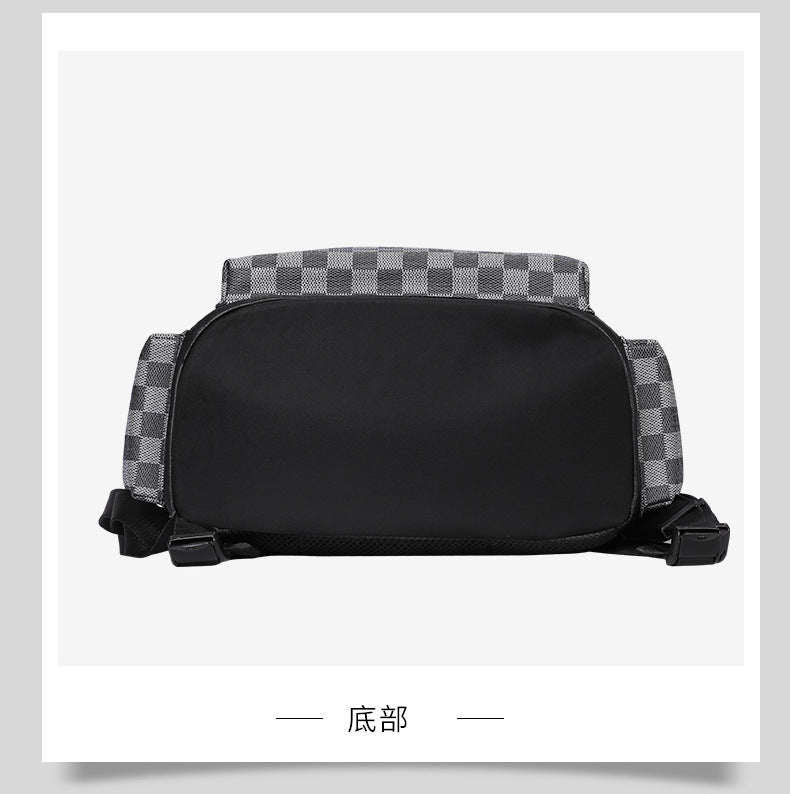 Men's backpack fashion large capacity computer bag travel bag backpack 