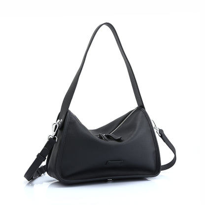 Cowhide women's bag, armpit bag, large capacity shoulder bag, crossbody bag, goes with anything