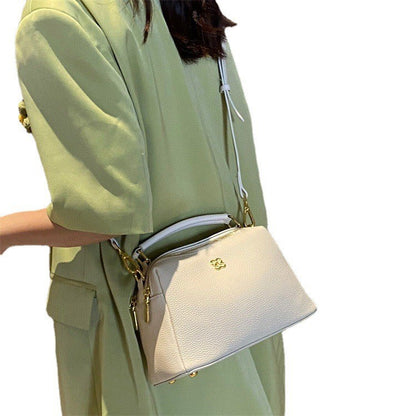 Trendy women's fashion Cowhide shoulder bag Crossbody bag Handbag Goes with anything