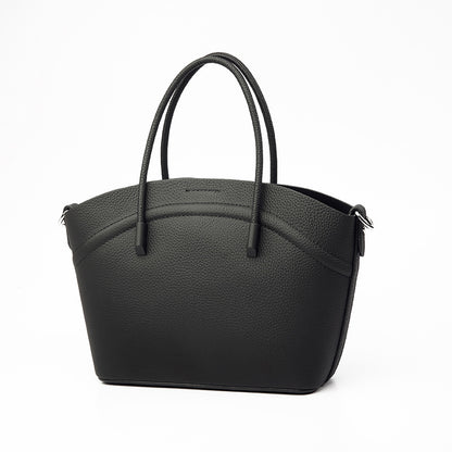 Women's Handbag Seashell Bag Fashionable Diagonal Shoulder Bag Cowhide Handmade Genuine Leather Ladies Bag