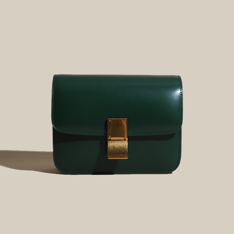 Bag Women Tofu Bag Genuine Leather Women Bag Luxury Retro Box Small Square Bag Crossbody Bag Goes with Anything