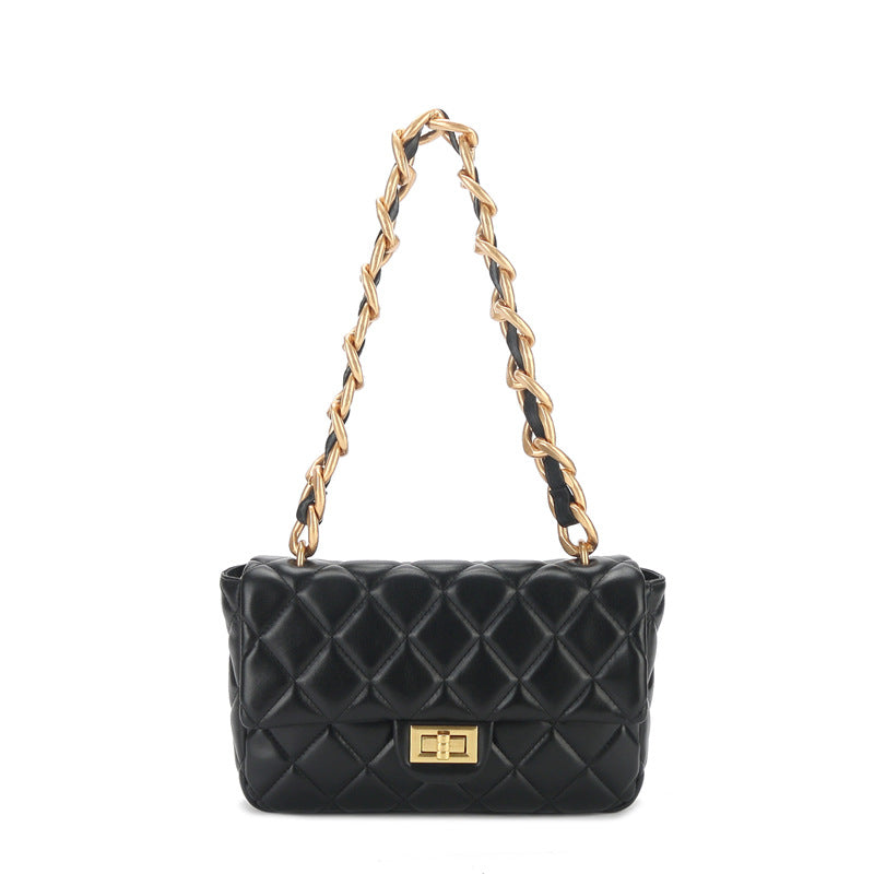 Ladies shoulder bag chain bag crossbody bag luxury genuine leather fashion