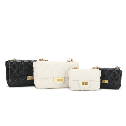 Ladies shoulder bag chain bag crossbody bag luxury genuine leather fashion
