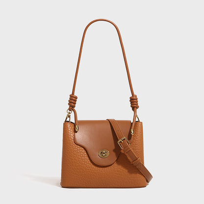 Women's Underarm Bag Genuine Leather Shoulder Bag Commuting Bag Crossbody Bag Cowhide Fashion