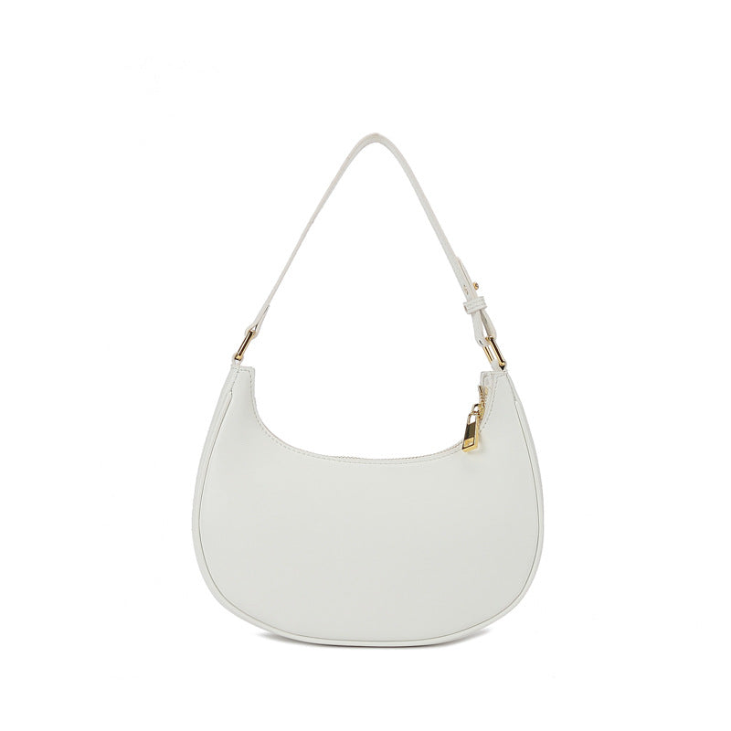 Genuine Leather Fashionable Women Bag Casual Retro Ladies Shoulder Bag Underarm Bag