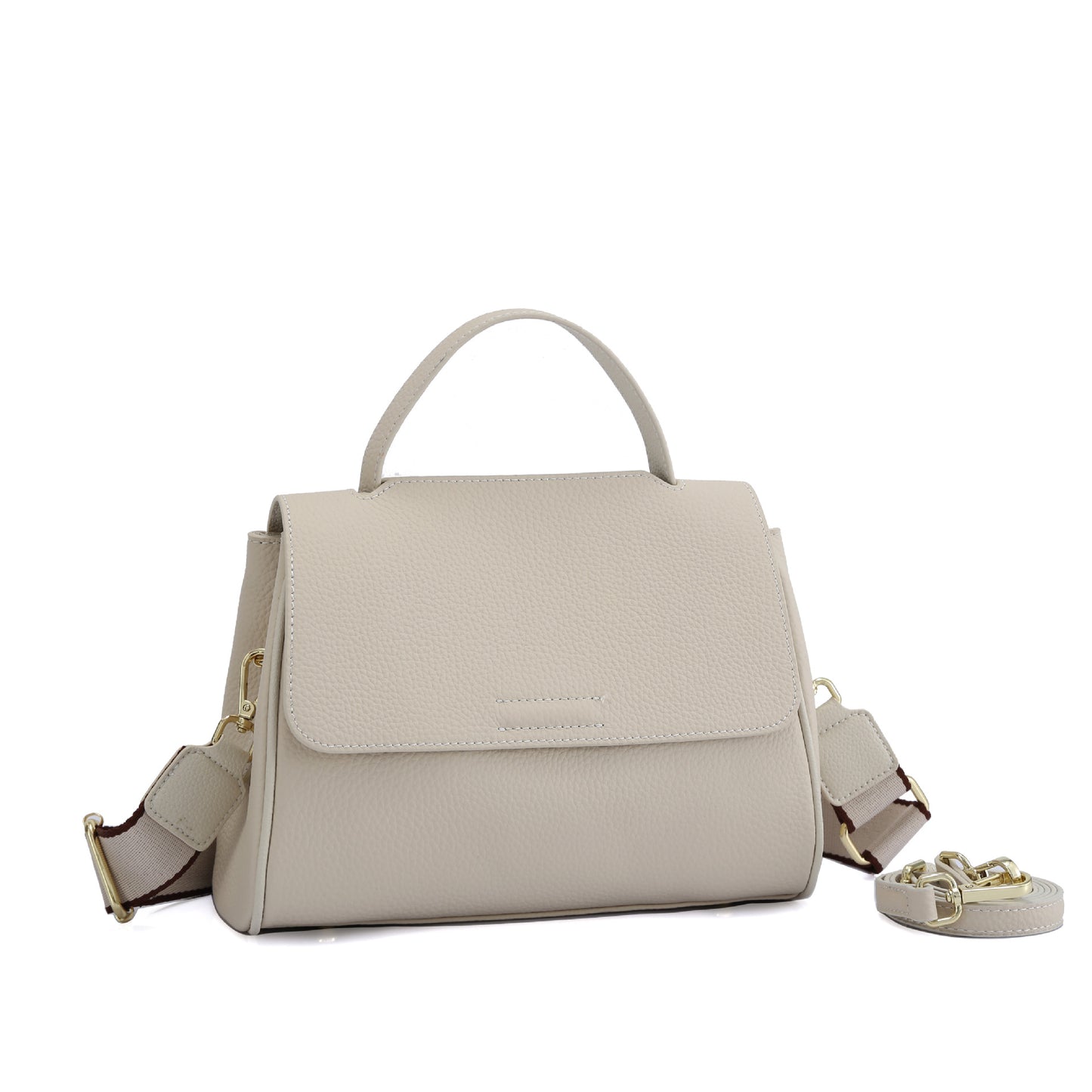 Women's handbags fashionable genuine leather shoulder bags crossbody bags go with anything