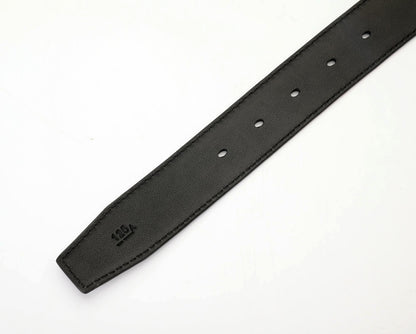 Crocodile Belly Skin Genuine Leather Men's Belt No Pieces Width 3.4cm High Quality Belt 