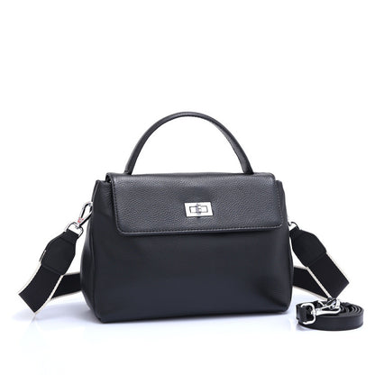 Genuine leather women's bag soft cowhide bag fashion crossbody bag tote bag goes with everything