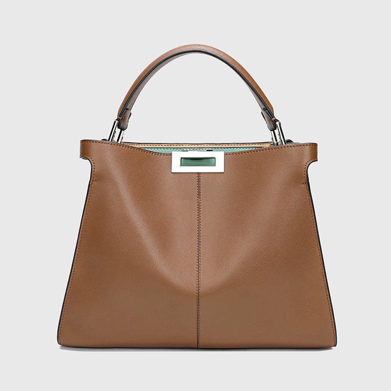 Women's handbag fashion large capacity retro shoulder bag crossbody bag goes with anything 