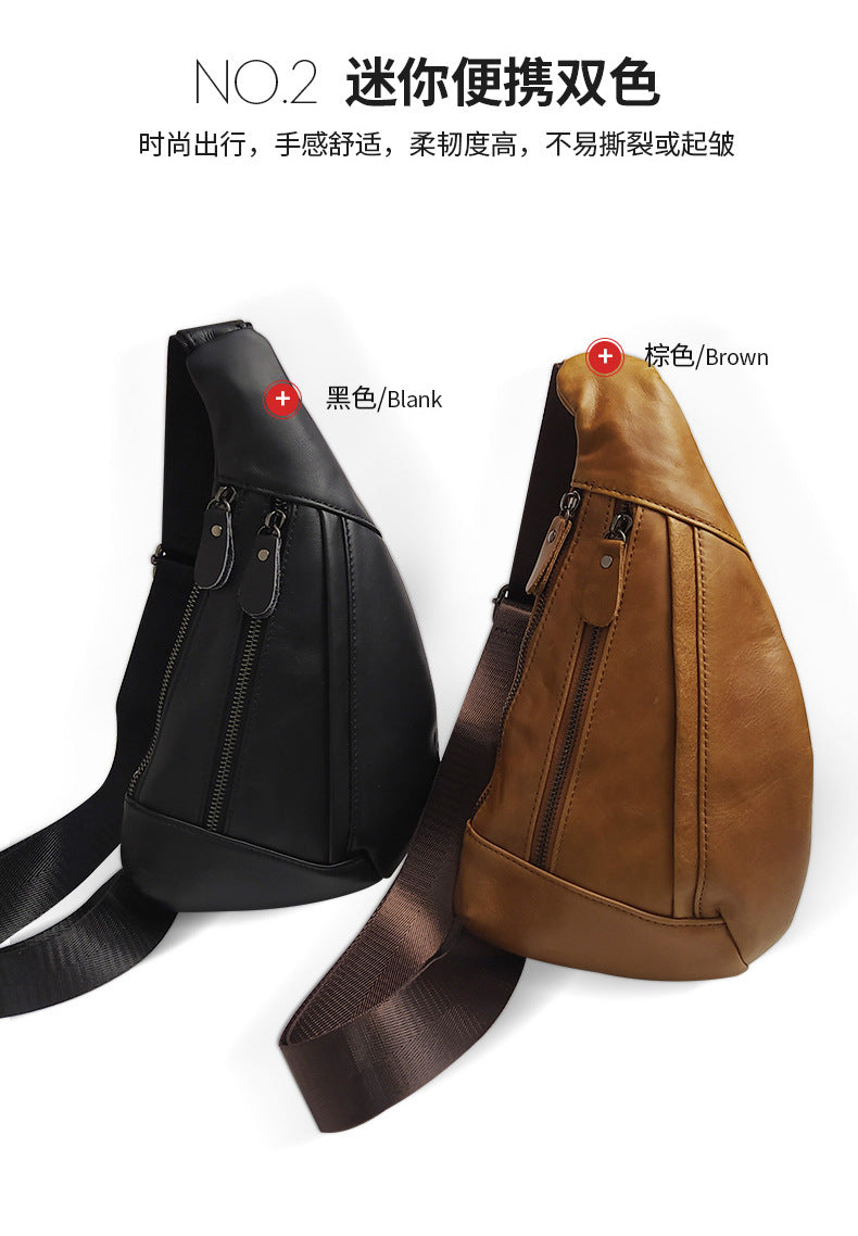 Men's Bust Bag Fashion Multifunctional Shoulder Bag Outdoor Casual Travel Crossbody Bag for Men 