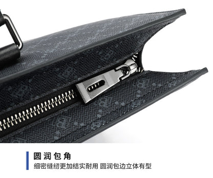 Men's Briefcase Business Business Travel Handbag Crossbody Shoulder Bag Large Capacity Travel Bag Men's Handbag 