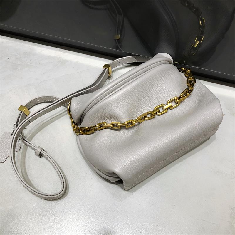 Cowhide bag women simple design chain bags shoulder bag messenger bag
