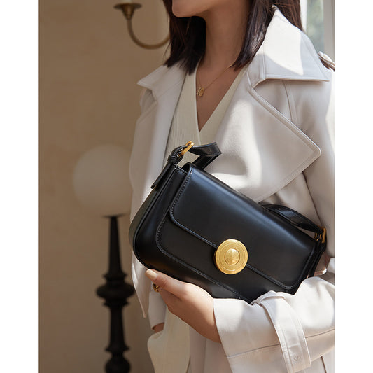 Bag Women Luxury Genuine Leather Shoulder Bag Underarm Bag Ladies Crossbody Bag