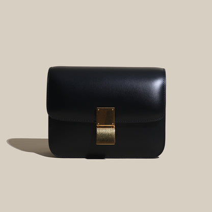 Bag Women Tofu Bag Genuine Leather Women Bag Luxury Retro Box Small Square Bag Crossbody Bag Goes with Anything