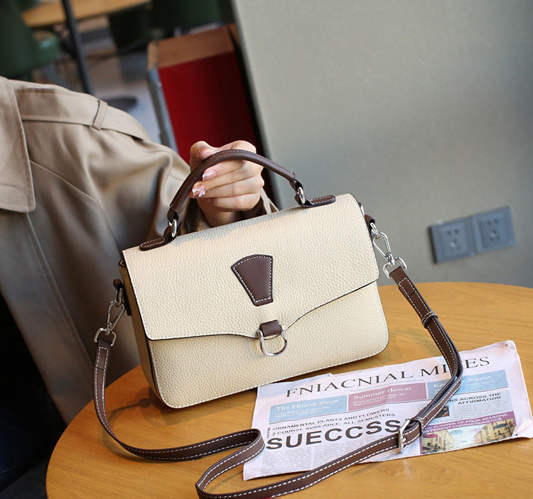 Genuine Leather Commuter Women's Bag Luxury Cowhide Crossbody Bag Shoulder Bag Fashion Goes with Anything