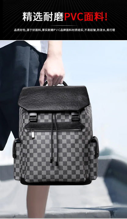 Men's backpack fashion large capacity computer bag travel bag backpack 