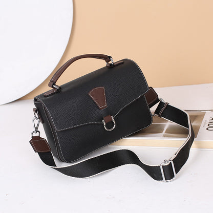 Genuine Leather Commuter Women's Bag Luxury Cowhide Crossbody Bag Shoulder Bag Fashion Goes with Anything