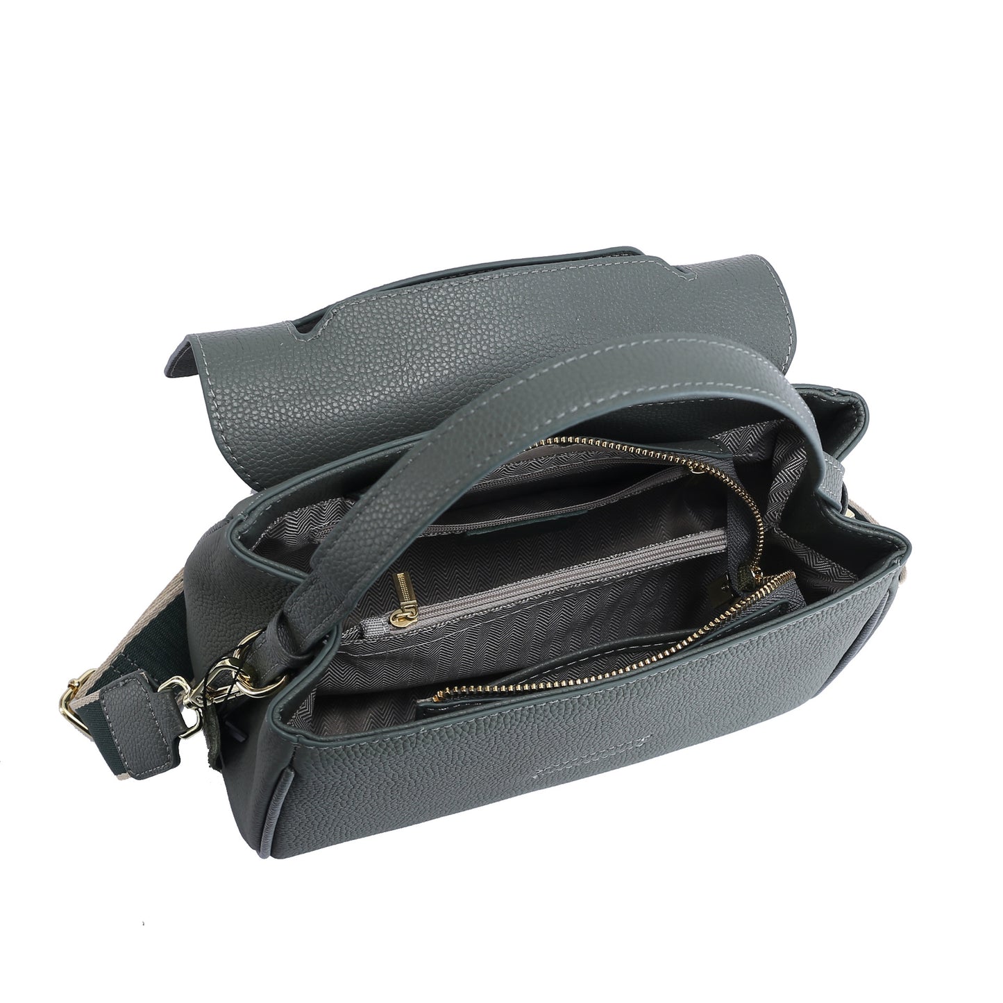 Women's handbags fashionable genuine leather shoulder bags crossbody bags go with anything