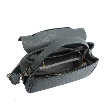 Women's handbags fashionable genuine leather shoulder bags crossbody bags go with anything