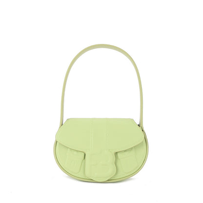 Shoulder bag ladies bag mini handbag trend armpit bag crossbody bag genuine leather
