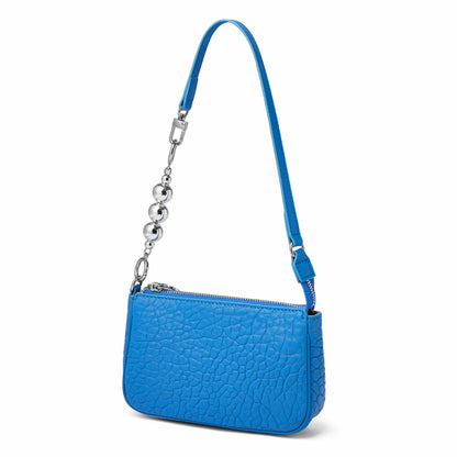 Genuine leather women's bag multifunctional fashion underarm bag crossbody chain bag simple sheep leather shoulder bag.pochette