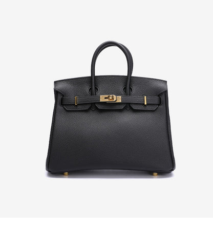 Women's Bag Leather Tote Bag Genuine Leather Bag Hand Sewn Waxed Thread Handbag