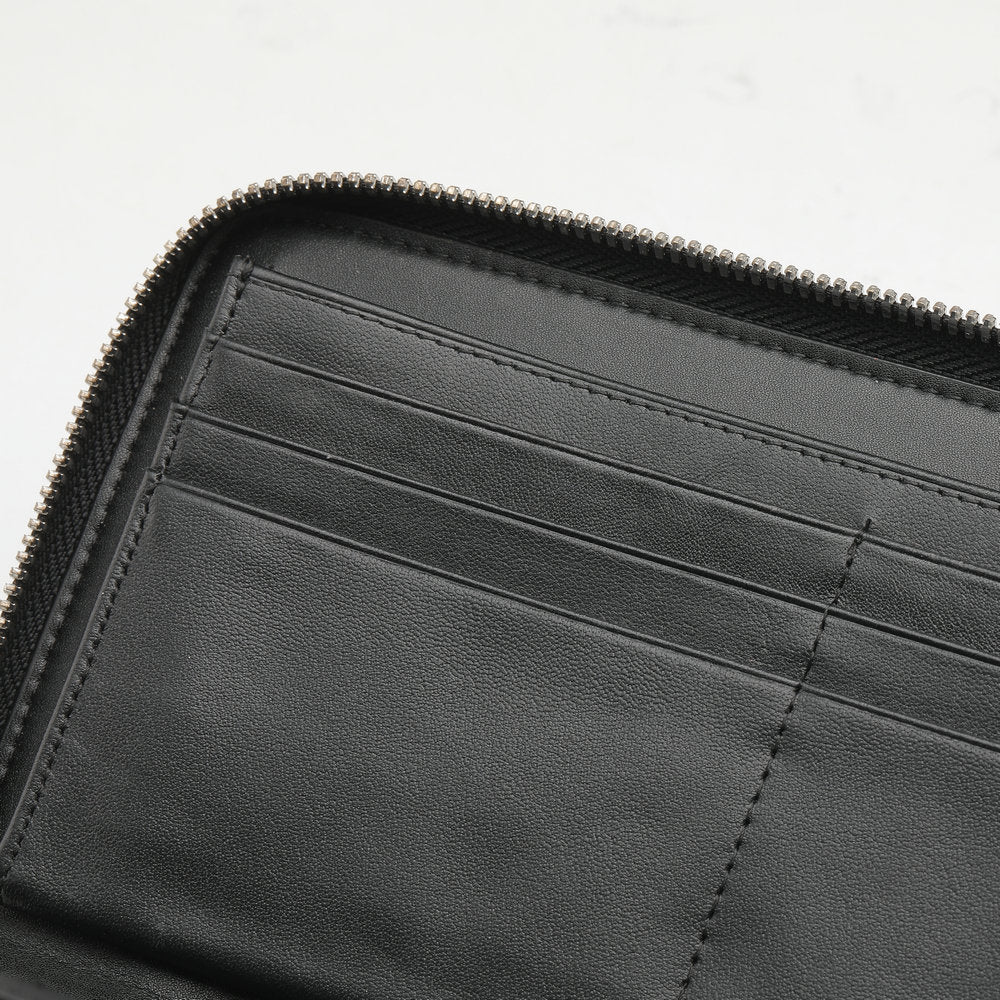 Siamese Crocodile Skin Men's Long Wallet Double Zipper Card Bag Genuine Leather Wallet Handbag 