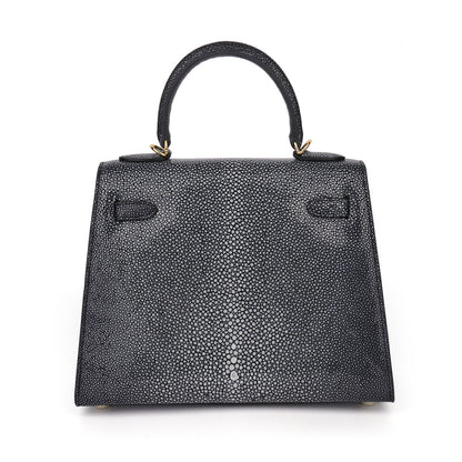 Stingray leather bag ladies genuine leather shoulder bag handbag crossbody bag goes with anything