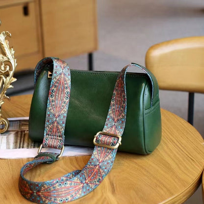 Cowhide women's bag shoulder bag crossbody bag underarm bag luxury fashion