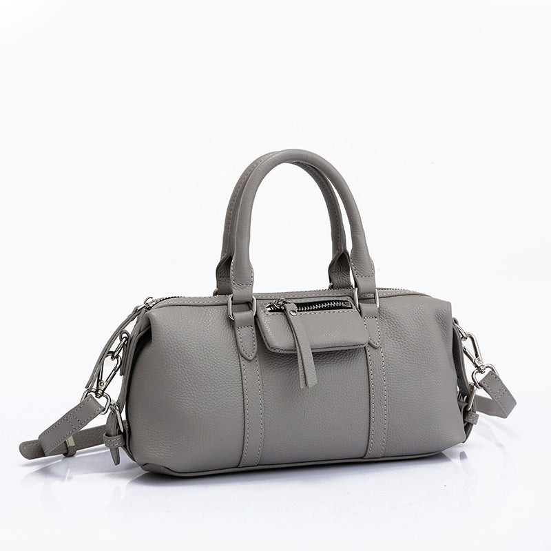 Cowhide bag simple large capacity ladies shoulder bag crossbody bag fashion