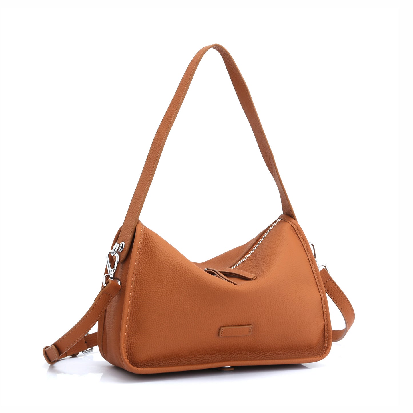Cowhide women's bag, armpit bag, large capacity shoulder bag, crossbody bag, goes with anything