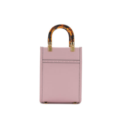 Women's Handbag Genuine Leather Mini Shoulder Bag Shoulder Bag Mobile Pouch Crossbody Bag