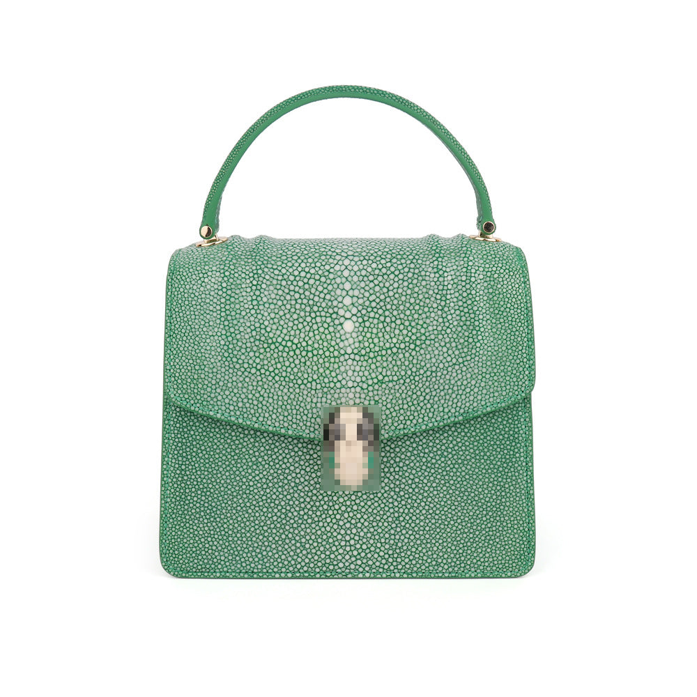 stingray leather bag trend casual ladies bag genuine leather shoulder bag handbag kelly bag