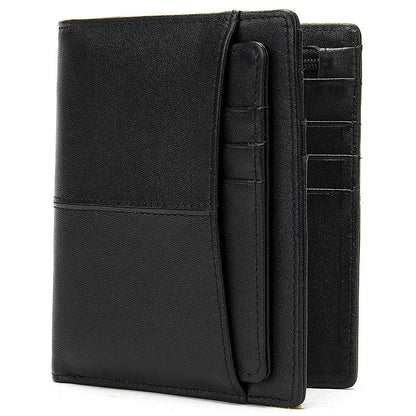 Men's Wallet Cow Leather Genuine Leather Separable Men's Wallet Card Bag 