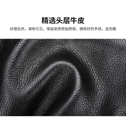 Men's travel bag Dry and wet separation cowhide genuine leather short distance business trip handbag handbag fitness travel bag large capacity men's luggage bag 