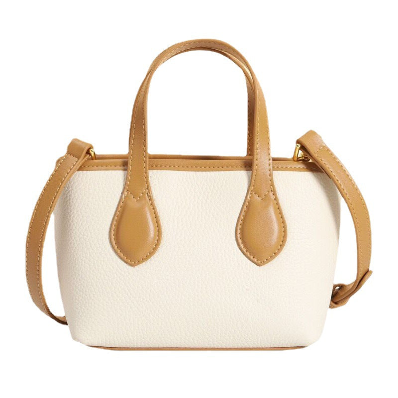 Zipper Women's Shoulder Bag Large Capacity Crossbody Bag Cowhide Bag Women's Handbag Fashion