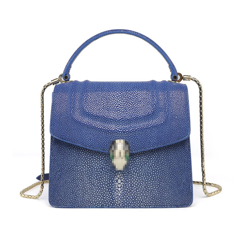 stingray leather bag trend casual ladies bag genuine leather shoulder bag handbag kelly bag