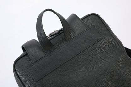 Crocodile bone skin and cowhide genuine leather men's backpack high quality business commuting casual outdoor travel computer bag 