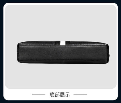 Men's Shoulder Bag Made of Genuine Cowhide Leather High Quality Casual Crossbody Bag 