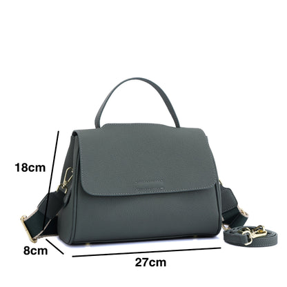 Women's handbags fashionable genuine leather shoulder bags crossbody bags go with anything