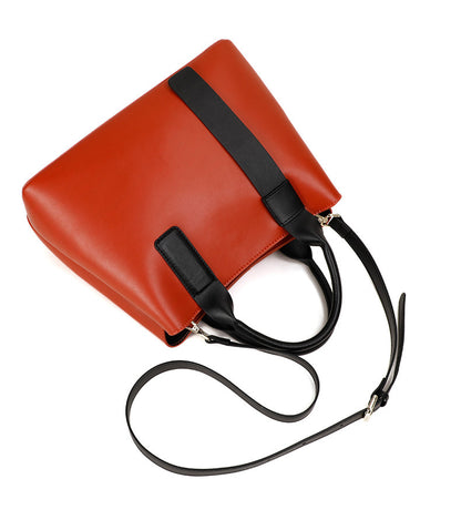 Genuine leather women's bag trend tote bag large capacity fashion shoulder bag handbag that goes with anything.bag