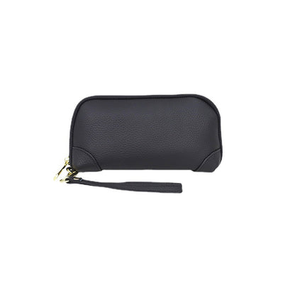 Clutch Bag Ladies Large Capacity Genuine Leather Handbag Coin Purse Cowhide Bag Zipper Crossbody Bag