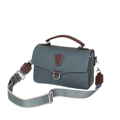 Genuine Leather Commuter Women's Bag Luxury Cowhide Crossbody Bag Shoulder Bag Fashion Goes with Anything