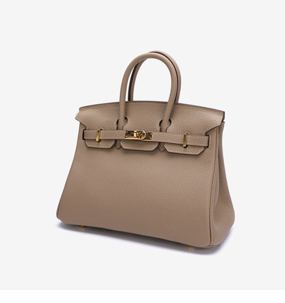 Women's Bag Leather Tote Bag Genuine Leather Bag Hand Sewn Waxed Thread Handbag